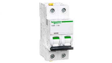 Schneider Odklopnik 2P C 2A 10kA AC iC60H-C2-2 Acti9 A9F07202