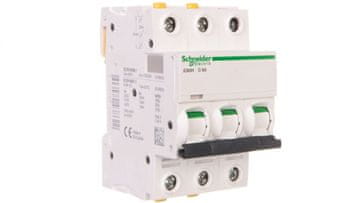 Schneider Odklopnik 3P C 6A 10kA AC iC60H-C6-3 Acti9 A9F07306