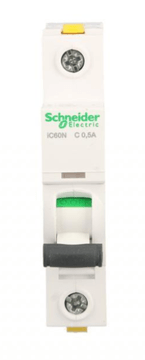 Schneider Odklopnik 1P C 0,5A 6kA AC iC60N-C05 Acti9 A9F04170