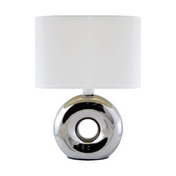 Ideus Namizna svetilka krom bela 25W golf E14 Ideus 03544