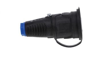 PCE Gumijasta vtičnica 16A 2P+Z 230V IP54 črna 2411-sbw