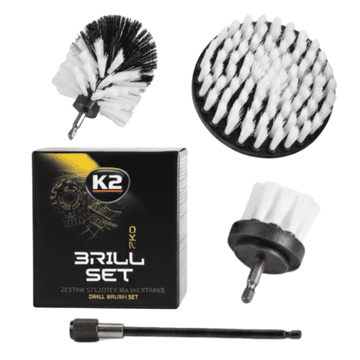 Elle K2 BRILL SET PRO KOMPLET KRTAČK IZVIJAČEV 3-delni