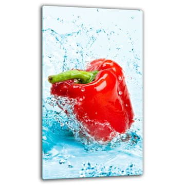 shumee Steklena zaščitna plošča ZA indukcijo 30x52 paprika
