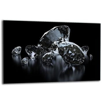 shumee Steklena zaščitna plošča ZA štedilnik 80x52 diamant