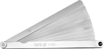 TOYA Yato merilna sonda 200 mm 17 list.7221 0,02-1,0 mm