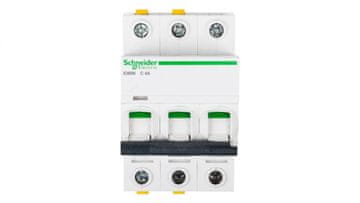 Schneider Odklopnik 3P C 4A 6kA AC iC60N-C4-3 Acti9 A9F04304