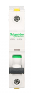 Schneider Odklopnik 1P C 20A 6kA AC iC60N-C20 Acti9 A9F04120