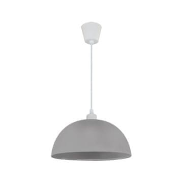 Ideus Viseča svetilka siva 25W E27 IP20 črna Ideus 03881