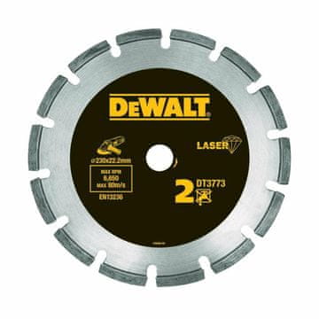 Stanley Dewalt segmentirani diamantni disk 230x2,4x22,2 mm