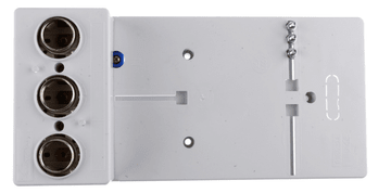 Elektro-Plast Merilna plošča 320x152mm 1F siva TL-1F-3X25A 10.10