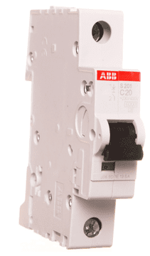 ABB Odklopnik 1P C 20A 6kA AC S201-C20 2CDS251001R0204