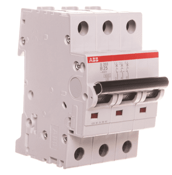 ABB Odklopnik 3P C 32A 6kA AC S203-C32 2CDS253001R0324