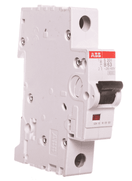 ABB Odklopnik 1P B 63A 6kA AC S201-B63 2CDS251001R0635