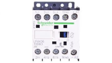 Schneider Močnostni kontaktor 6A 3P 24V DC 1Z 0R LP4K0610BW3