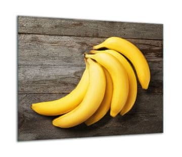 shumee Steklena zaščitna plošča ZA štedilnik 60x52 banana