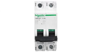 Schneider Odklopnik 2P C 10A 10kA DC C60H-DC Acti9 A9N61528
