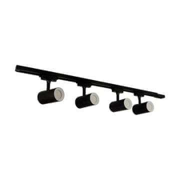 Ideus Tirna svetilka 4xGU10 35W črna Luster Ideus 04080