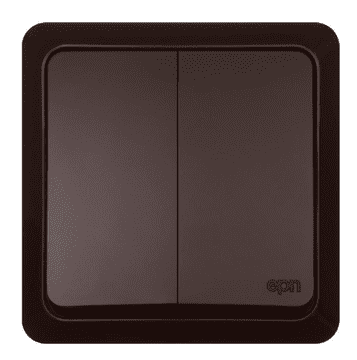 Elektro-Plast Berg stikalo za svečo n/t 10AX IP20 rjavo 3711-05