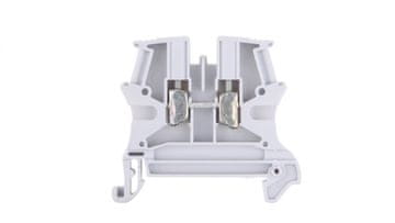 LEGRAND 2-žilni konektor zbiralke 4 mm2 siv viking 037161