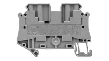 Schneider 4-žilni konektor za letev 4 mm2 siv atex NSYTRV44