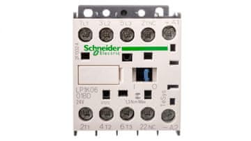 Schneider Močnostni kontaktor 6A 3P 24V DC 0Z 1R LP1K0601BD