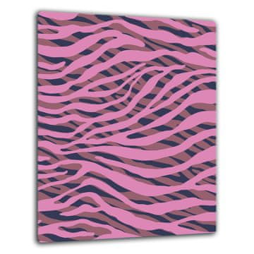shumee Steklena zaščitna plošča za indukcijo 40x52 zebra