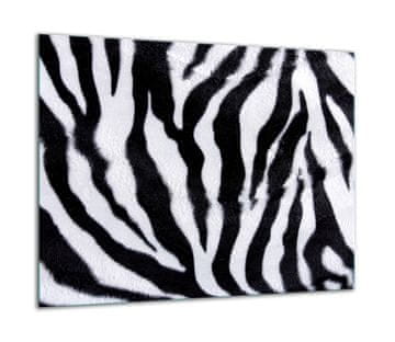 shumee Steklena zaščitna plošča ZA štedilnik 60x52 zebra