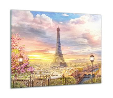 shumee Steklena zaščitna plošča ZA štedilnik 60x52 Paris