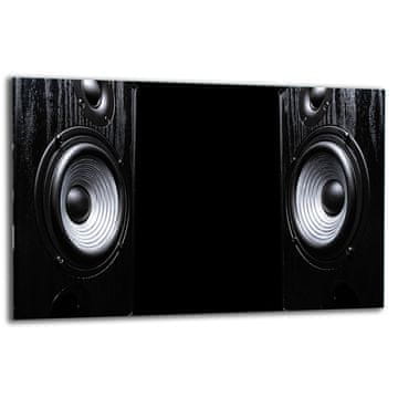 shumee Steklena zaščitna plošča ZA štedilnik 80x52 music