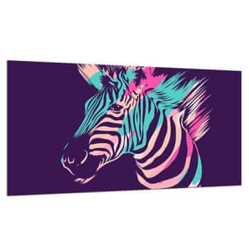 shumee Steklena zaščitna plošča ZA štedilnik 90X52 zebra