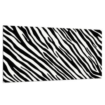 shumee Steklena zaščitna plošča ZA štedilnik 90x52 zebra