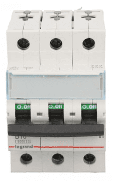 LEGRAND Odklopnik 3P B 10A 6kA AC S303 TX3 403400/605548