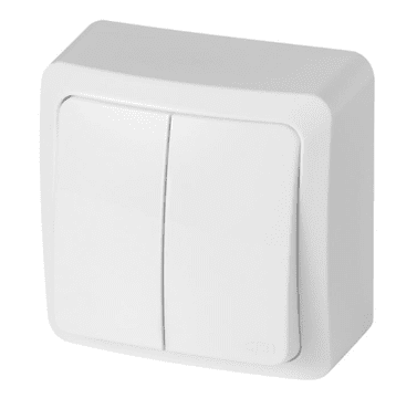 Elektro-Plast Berg stikalo za svečo n/t 10AX IP20 bela 3711-00