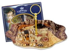 Carmani Dekorativni krožnik - G. Klimt, Poljub (carmani)