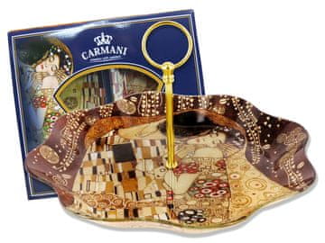 Carmani Dekorativni krožnik - G. Klimt, Poljub (carmani)