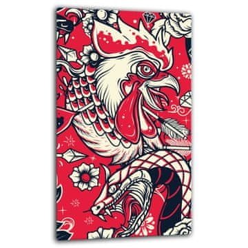 shumee Steklena zaščitna plošča ZA indukcijo 30x52 bird