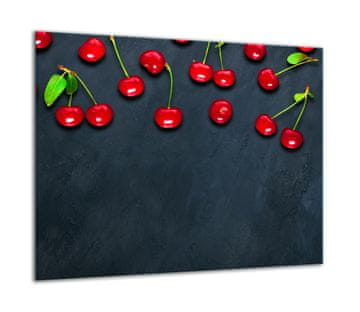 shumee Steklena zaščitna plošča ZA štedilnik 60x52 črna