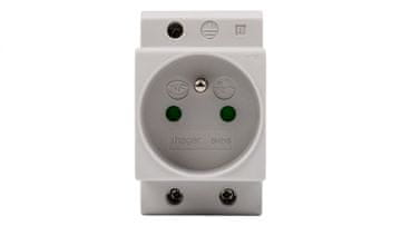 shumee Modularna vtičnica 2P+Z 10A 250V za letev SN216