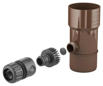 Cellfast ZBIRANJE DEŽEVNICE 63 mm BREEZE BROWN