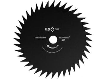 TOYA Kosa FLO / rezilo s poševnimi zobmi 250/25,4 mm