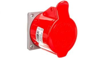 shumee Izolacijska vtičnica 5P 32A 400V rdeča IP44 157