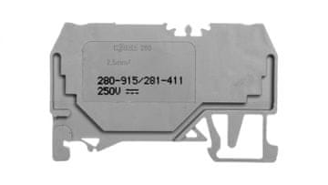 Wago 2-žični diodni konektor 2,5 mm2 280-915/281-411