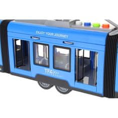 Nobo Kids Zglobna tramvajska modra svetlobno-zvočna vrata