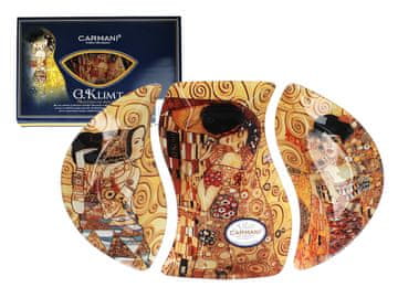 Carmani Dekorativni krožnik - G. Klimt, kolaž (carmani)