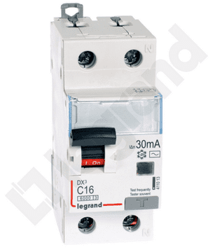 LEGRAND Diferencialno stikalo 2P 16A C 0,03A tip AC P312 DX3 411013