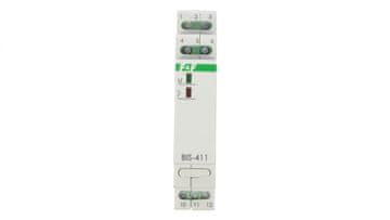 FF Vklopno-izklopni impulzni rele 16A 24V AC/DC 1P BIS-411-24V
