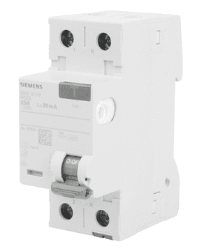 Siemens Diferencialno varovalko Sentron 2P 25A 30mA tip A 5SV3312-6