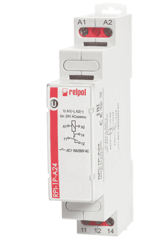 Elektromagnetni rele 1P 16A 24V AC AgSnO2 RPI-1P-A24 863358