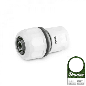 Bradas Univerzalna hitra spojka Bradas 1/2", 5/8", 3/4" /bela črta