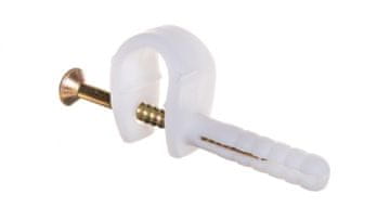 Elektro-Plast Nosilec za montažo kablov premera 6 mm UPo 12.41 /50 kosov/